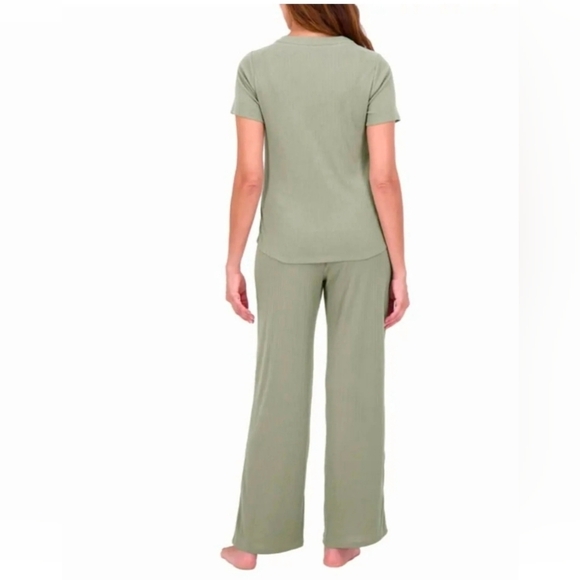 Live 2 Lounge 4-Piece Pointelle Lounge Set - Picture 3 of 6